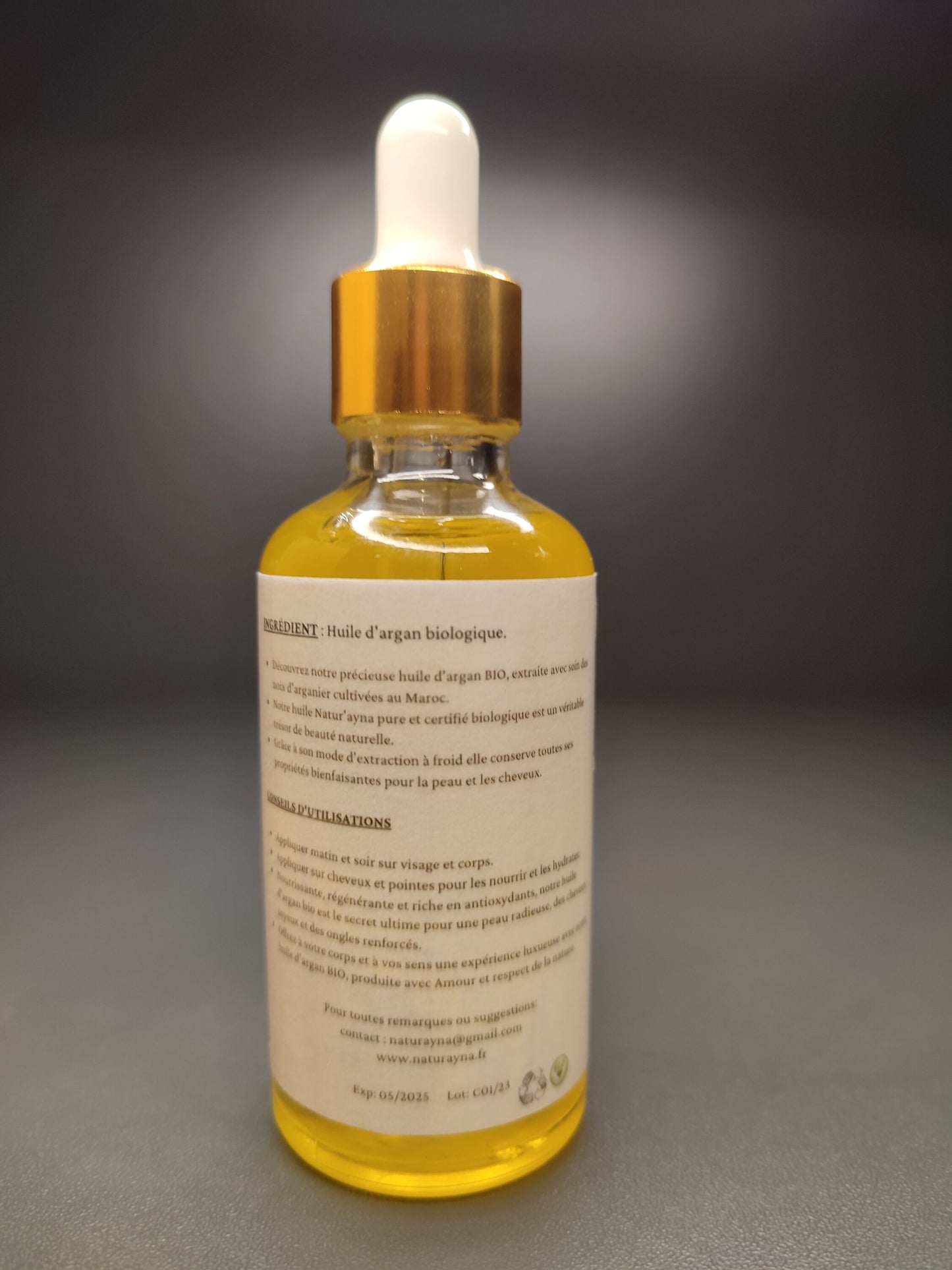 Huile précieuse d'argan 50ml